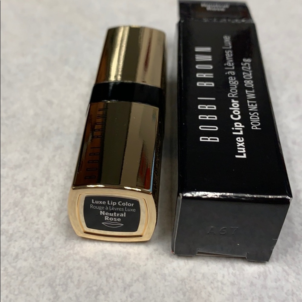 New-mini Bobbi Brown Luxe Lip - neutral rose - Picture 3 of 6